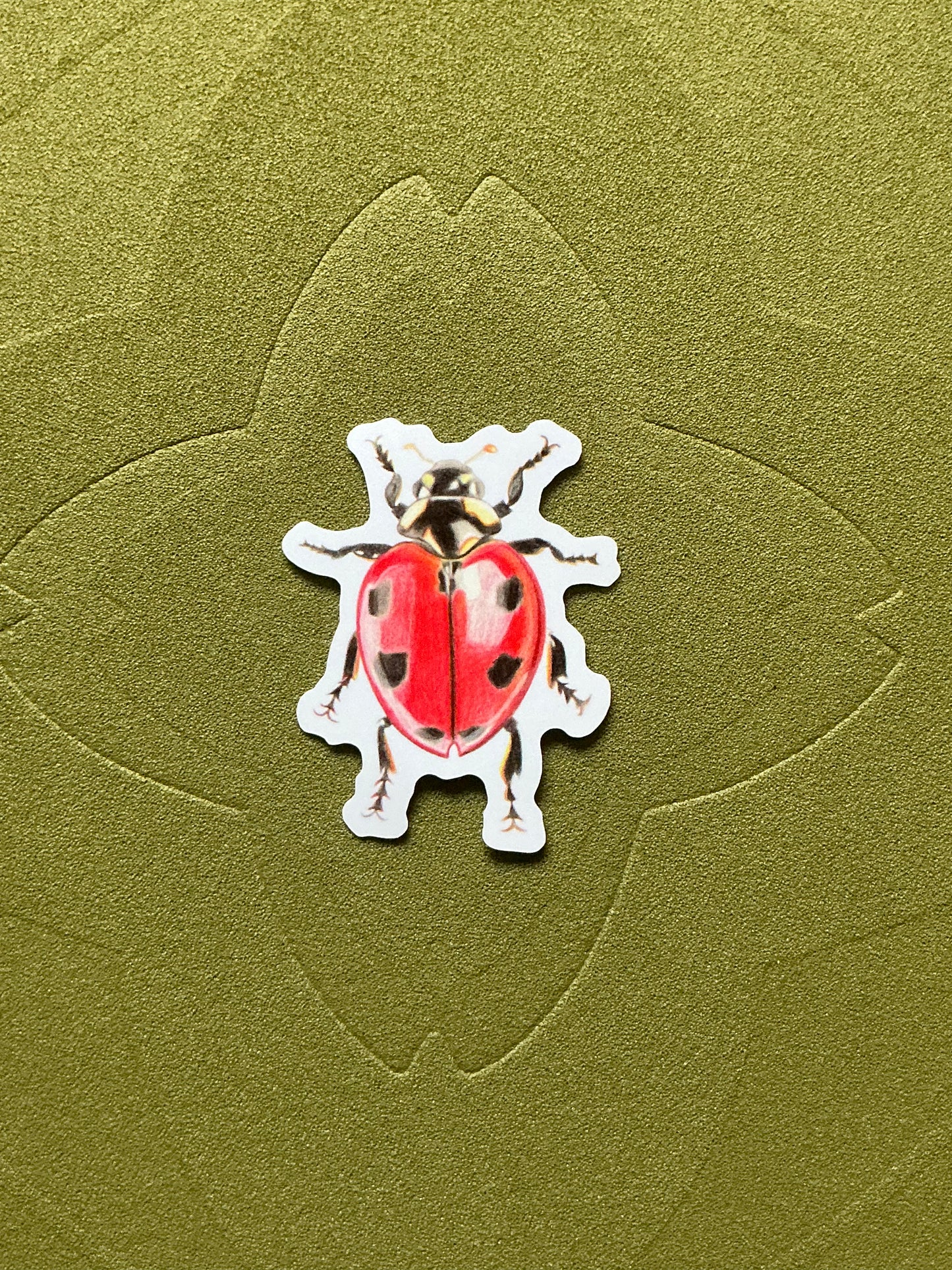 Sticker Coccinelle