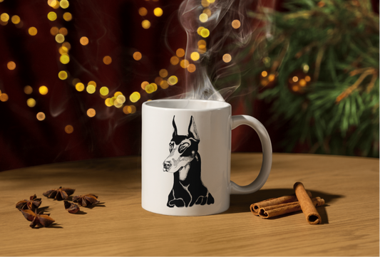 Mug Doberman