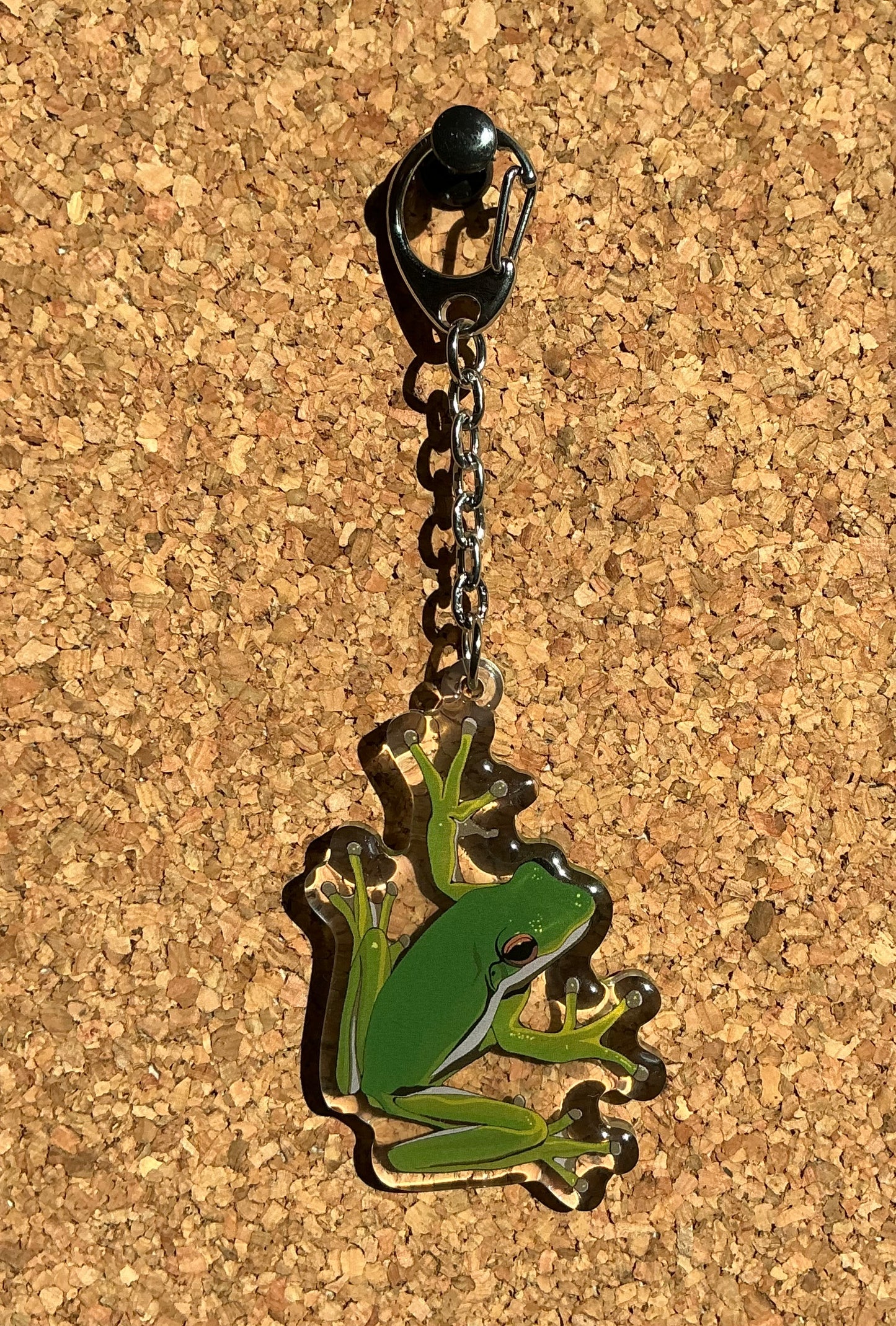 Porte clé grenouille