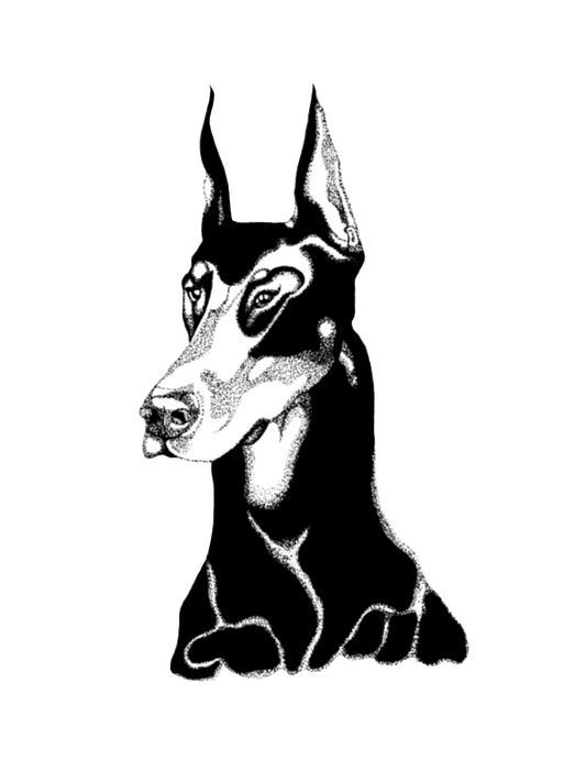 Mug Doberman